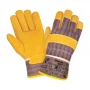 Перчатки спилковые комбинированные 2Hands 0202 - мини-изображение 0
