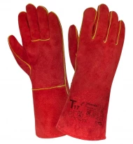 Краги спилковые 2Hands T17-1