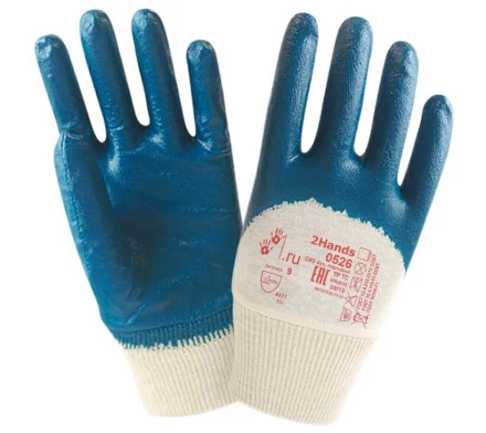 Нитриловые с легким покрытием 2Hands Light 0526 - 1
