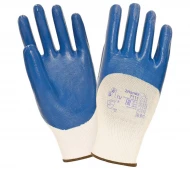 Нитриловые с легким покрытием 2Hands SafeFlex Full 7111-0