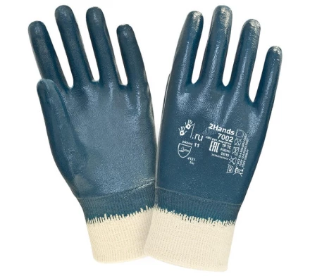 Нитриловые с покрытием средней массы 2Hands 7002 - 1