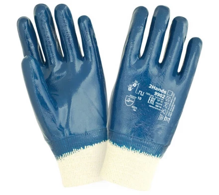 Нитриловые с тяжелым покрытием 2Hands 9902 - 1